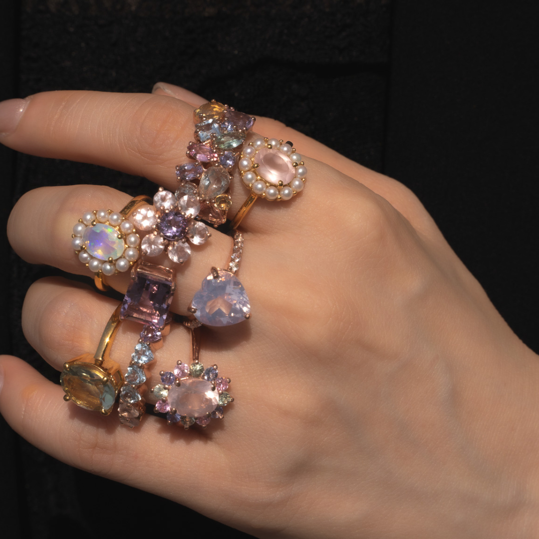 GEM BOX RING(ペールカラー)