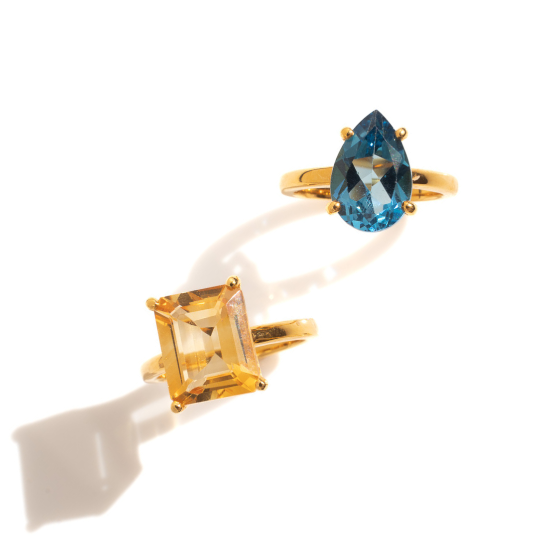 ONE DROP RING(ブルートパーズ)