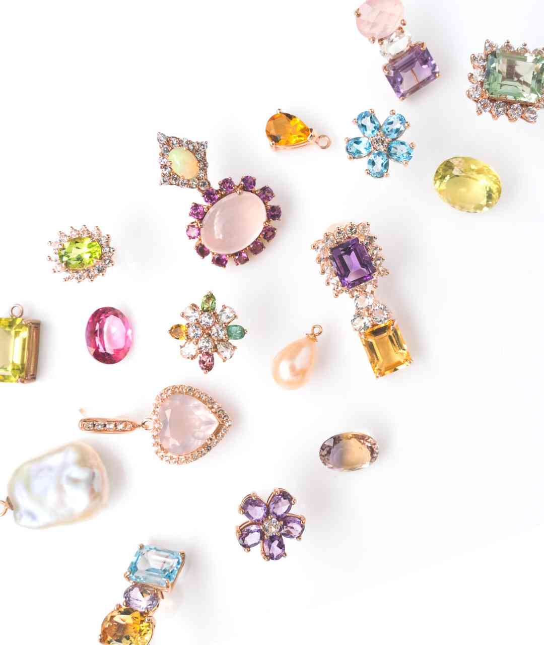 Jewel Palette ピアス ローズクォーツ オパール Exotic Pierce – JEWEL PALETTE