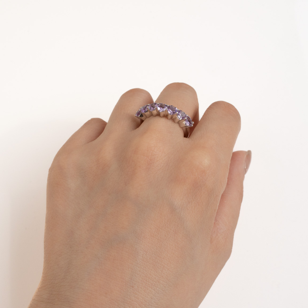 HEART ETERNITY RING(アメシスト)