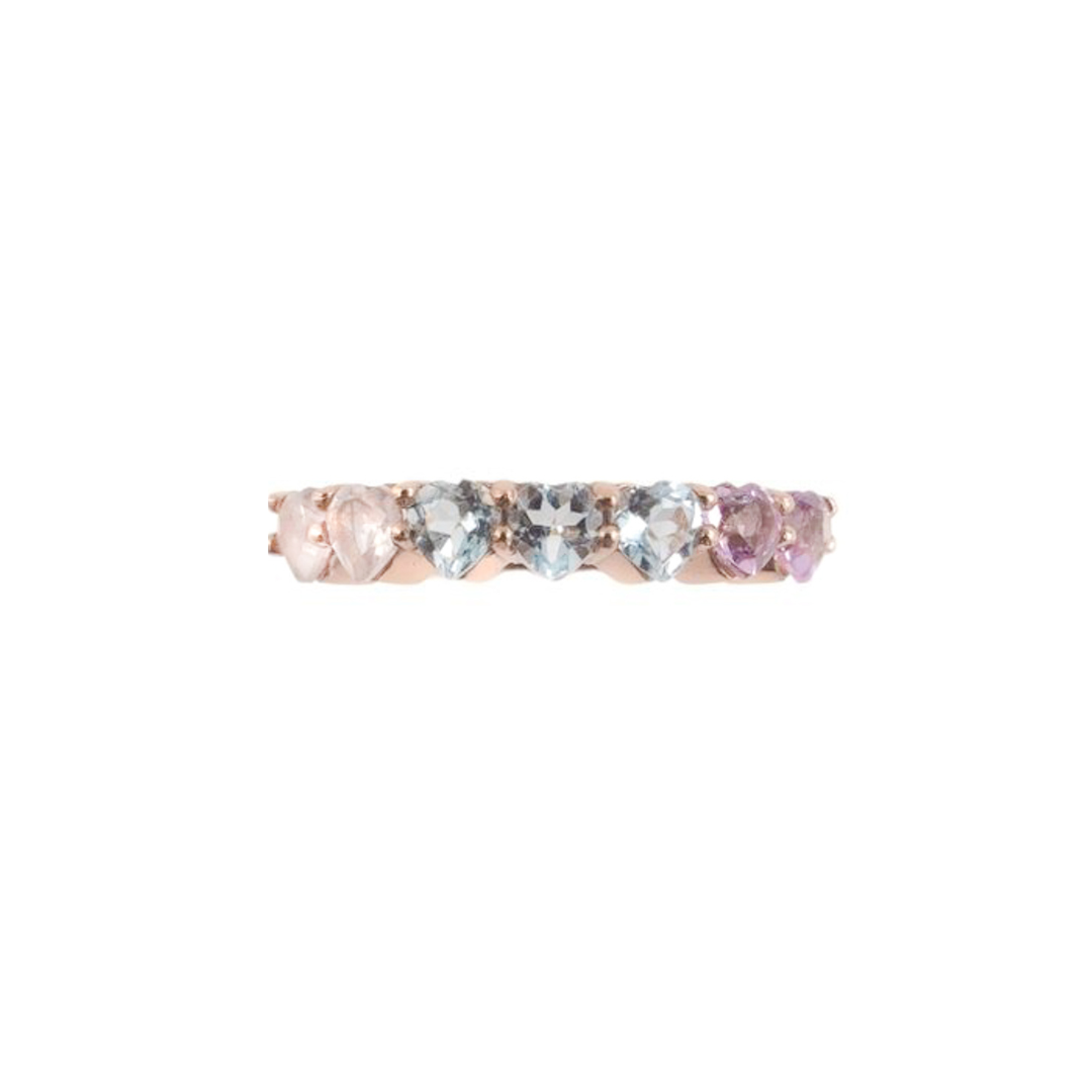 HEART ETERNITY RING(パステルマルチカラー)