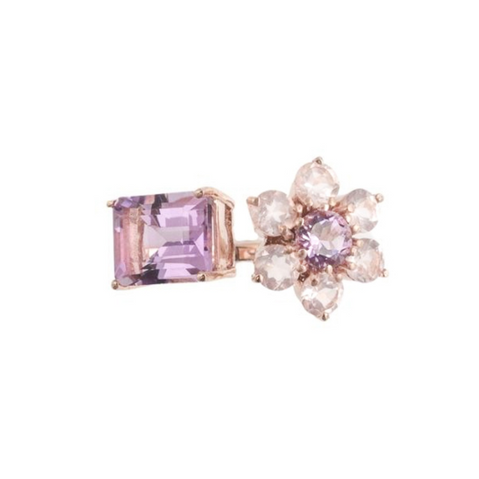 FLOWER OPEN RING(Warm)