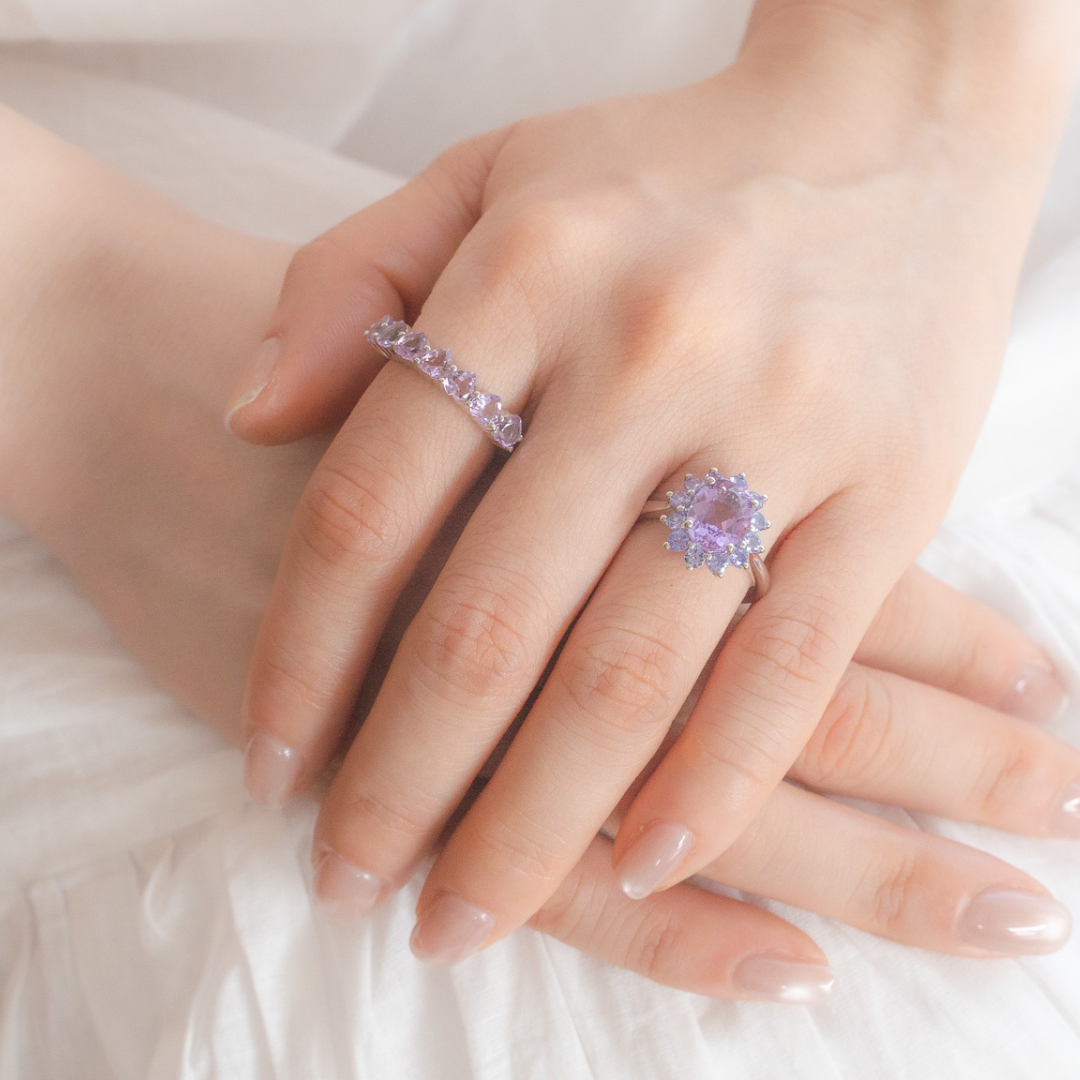 HEART ETERNITY RING(アメシスト)