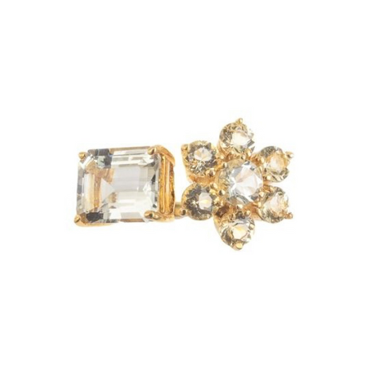 FLOWER OPEN RING(Cool)